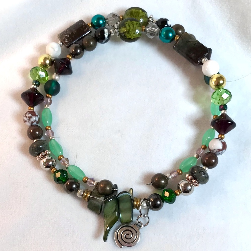 Handmade Pachamama Necklace, Vintage & Modern Elements (N07-2) New Without Tags - Picture 6 of 8